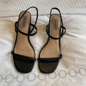 Steve Madden Black Block Heels